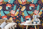 Floral Melody Wallpaper - D311