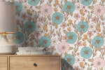 Floral Elegance Wallpaper - D379