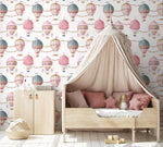 Vintage Hot Air Balloon Wallpaper - D532