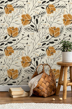 Floral Harmony Wallpaper - D150