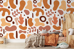 Peel and Stick Wallpaper Removable Wallpaper Contemporary Wall Mural Temporary Wallpaper Abstract Wallpaper - AS2-B671