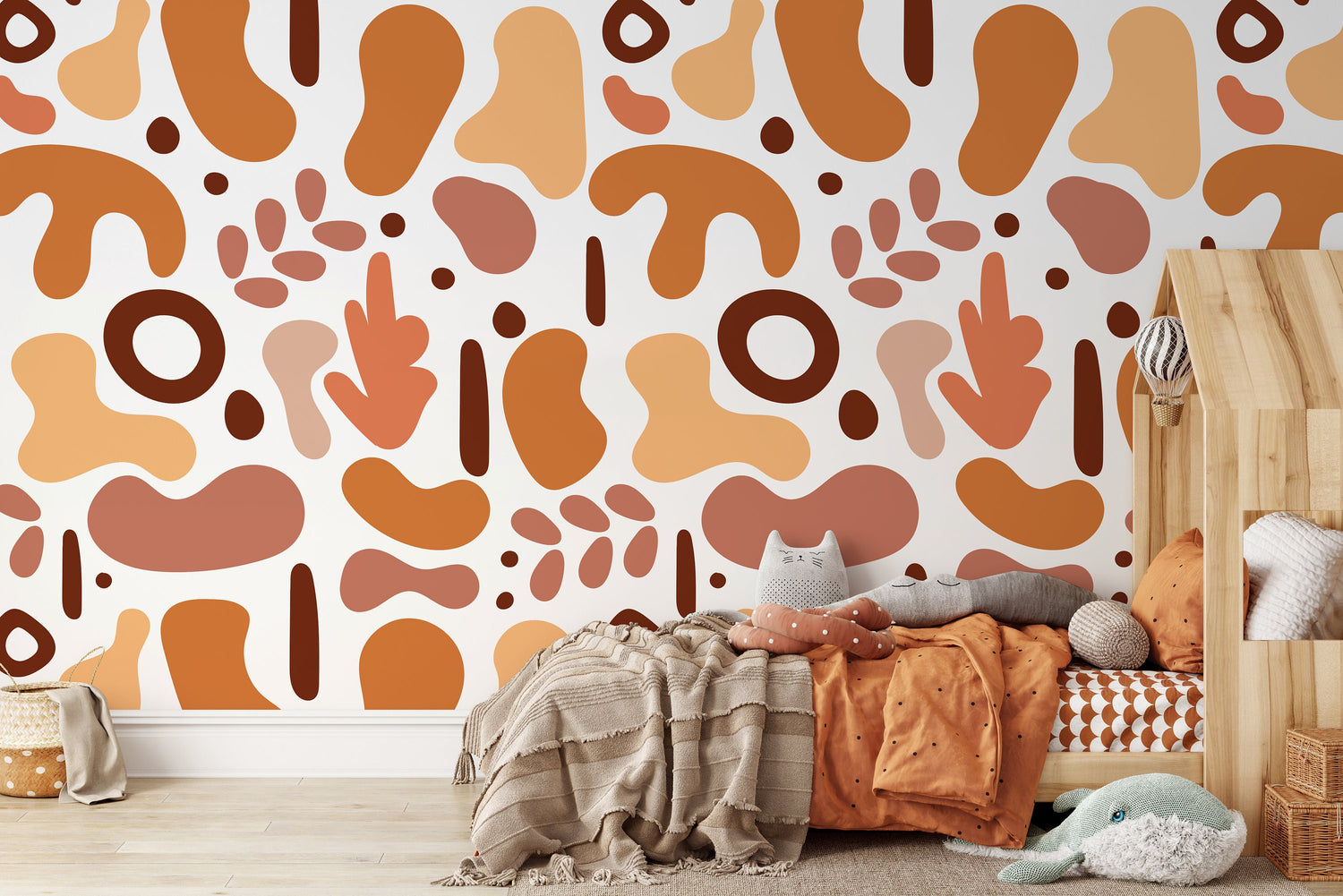 Peel and Stick Wallpaper Removable Wallpaper Contemporary Wall Mural Temporary Wallpaper Abstract Wallpaper - AS2-B671