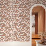 Floral Elegance Wallpaper - D674