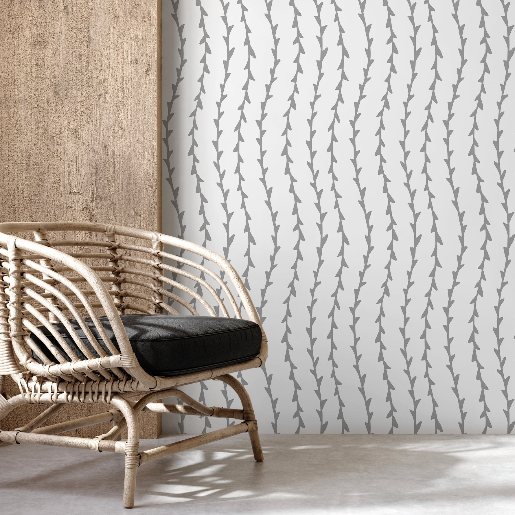 Removable Wallpaper Peel and Stick Wallpaper Wall Paper Wall Mural - Herringbone Wallpaper - X055