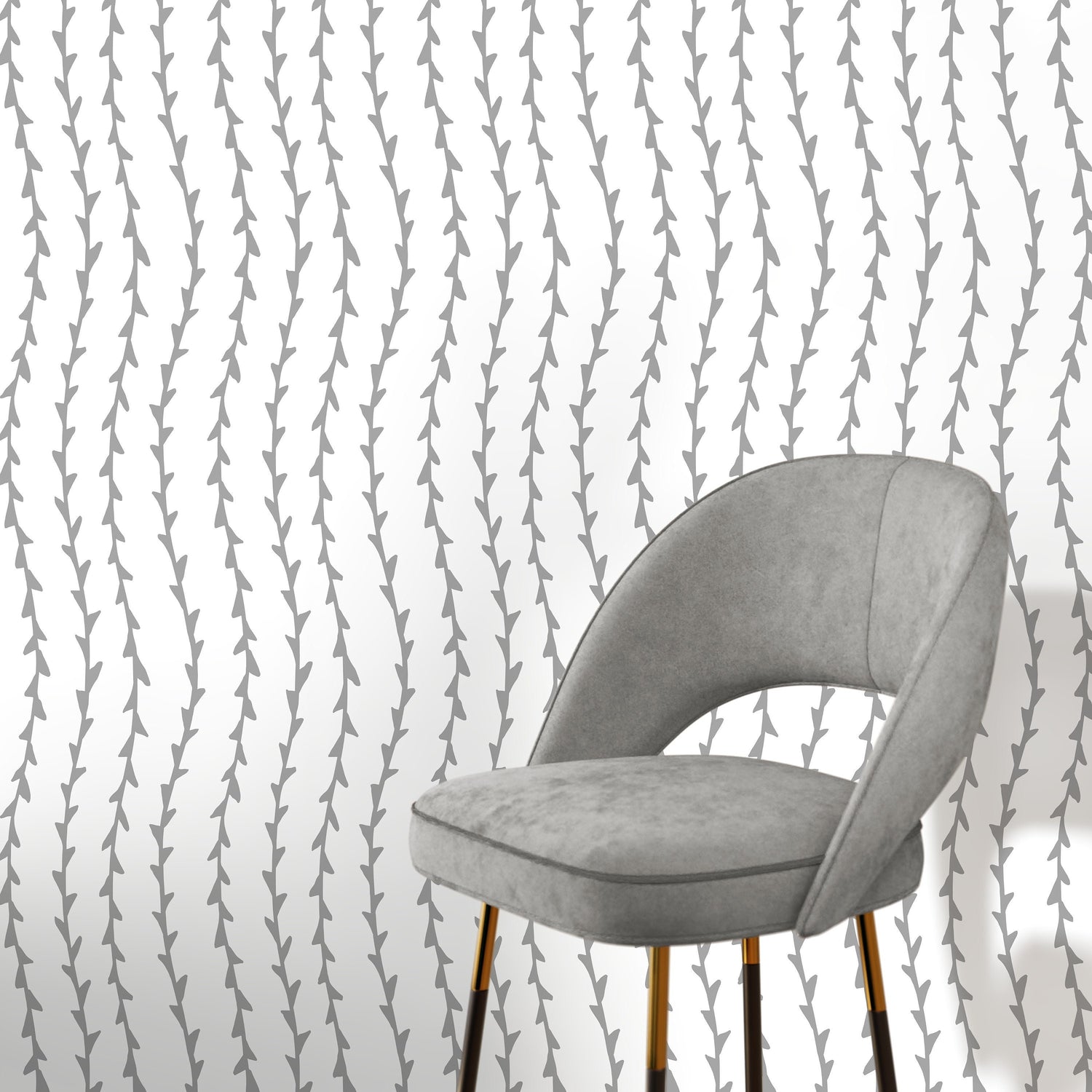 Removable Wallpaper Peel and Stick Wallpaper Wall Paper Wall Mural - Herringbone Wallpaper - X055