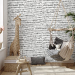 Removable Wallpaper Peel and Stick Wallpaper Wall Paper Wall Mural - Hand Draw Wallpaper - AS1-C098