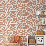 Floral Elegance Wallpaper - D674