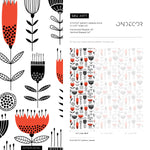 Removable Wallpaper Scandinavian Wallpaper Temporary Wallpaper Sunshine Wallpaper Peel and Stick Wallpaper Wall Paper - A977