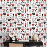 Removable Wallpaper Scandinavian Wallpaper Temporary Wallpaper Sunshine Wallpaper Peel and Stick Wallpaper Wall Paper - A977