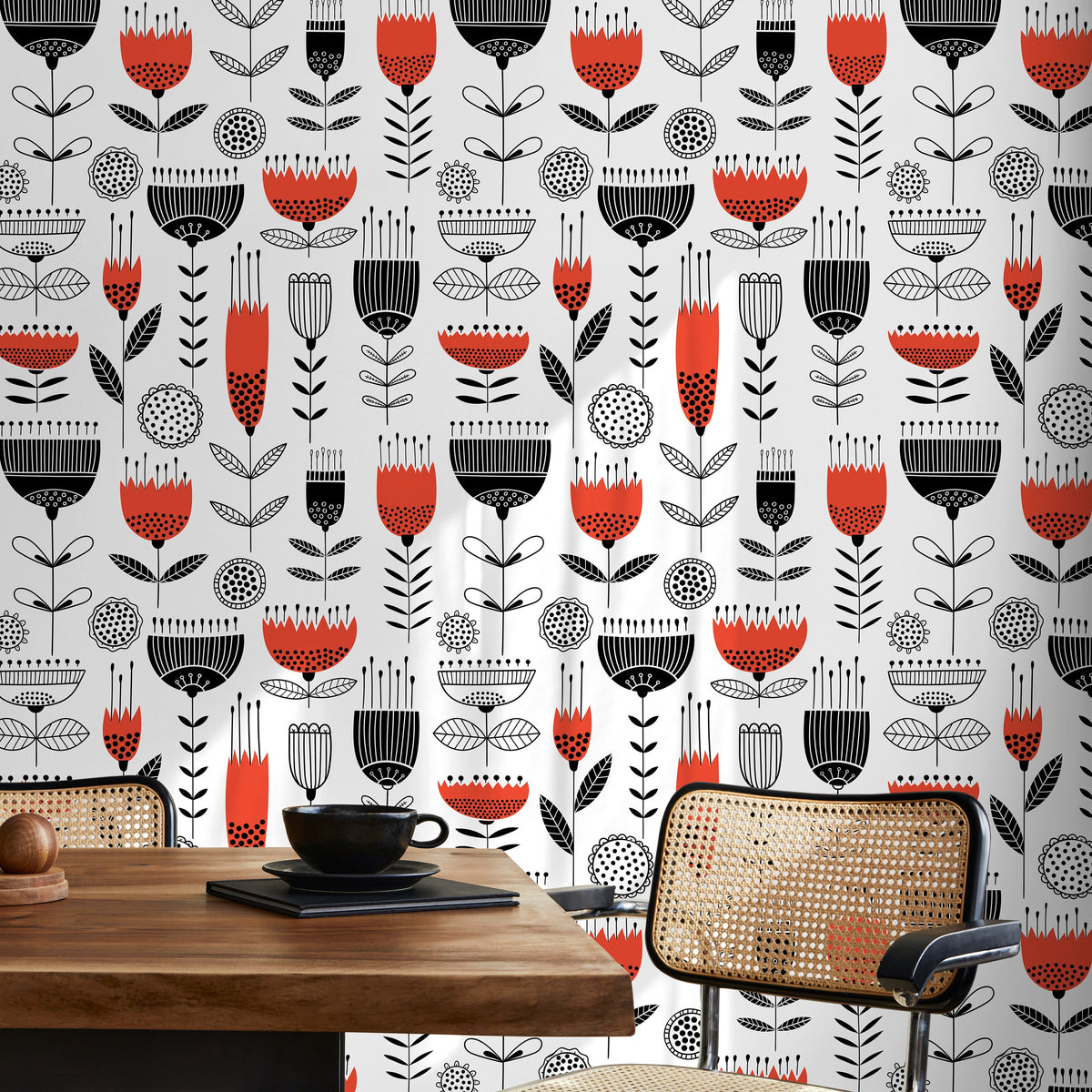 Removable Wallpaper Scandinavian Wallpaper Temporary Wallpaper Sunshine Wallpaper Peel and Stick Wallpaper Wall Paper - A977