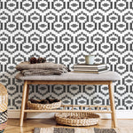 Geometric Illusion Wallpaper - C541