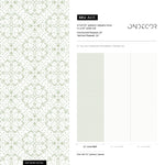 Light Green Vintage Wallpaper Tile Wallpaper Peel and Stick and Traditional Wallpaper - A413