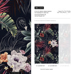 Removable Wallpaper Peel and Stick Wallpaper Wall Paper Wall Mural - Tropical Wallpaper - A839