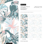 Toucan Tropical Colorful Wallpaper - Removable Wallpaper Peel and Stick Wallpaper Wall Paper Wall Mural - B249