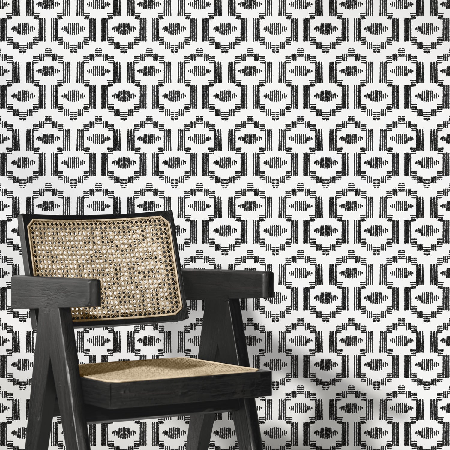 Geometric Illusion Wallpaper - C541