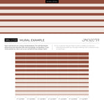 Terracotta Striped Wallpaper Modern Wallpaper Peel and Stick and Traditional Wallpaper - D728