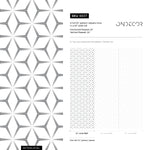 Minimal Wallpaper Removable Wallpaper Peel and Stick Wallpaper Wall Paper Wall Mural - Black and White Minimal Wallpaper - B837