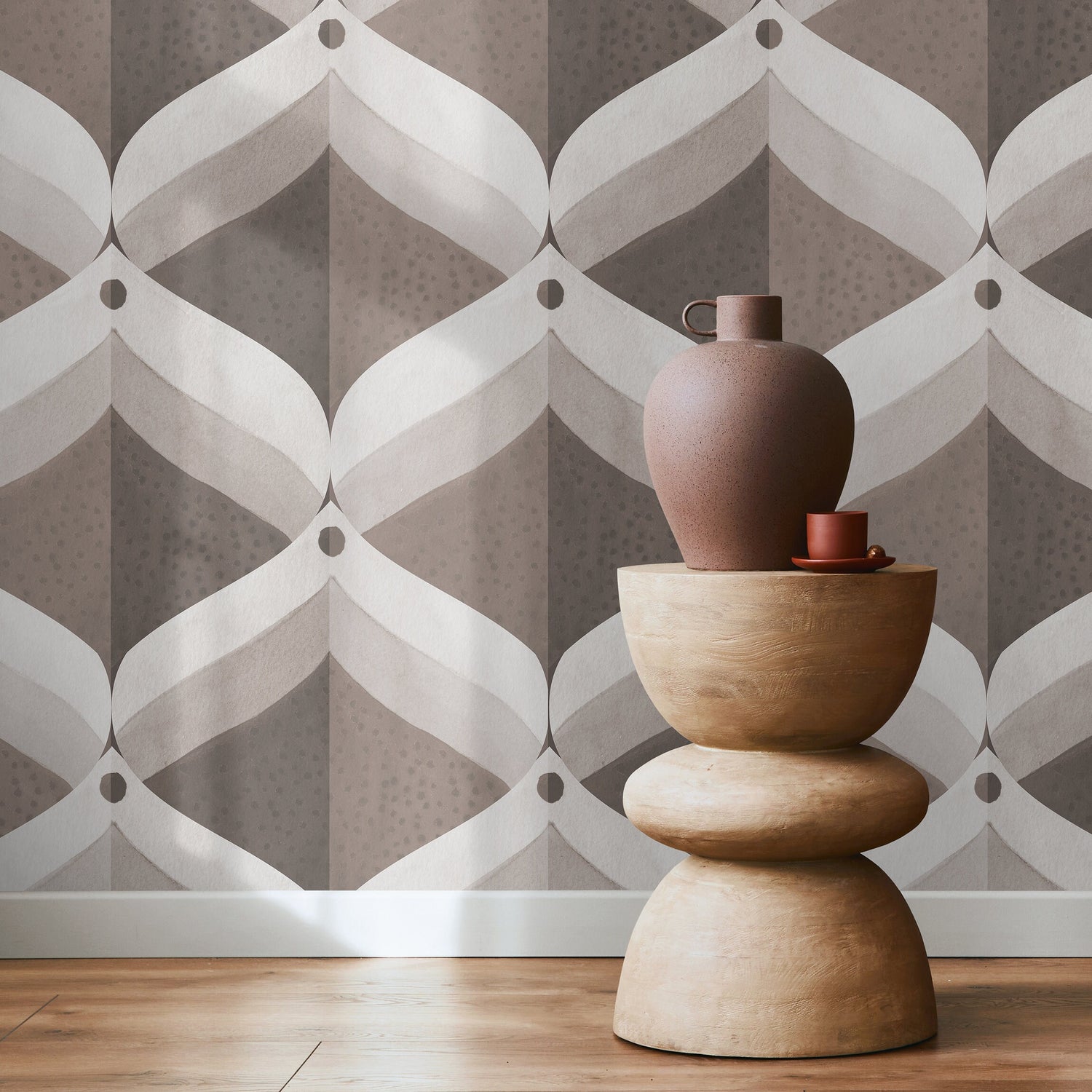 Geometric Elegance Wallpaper - X021