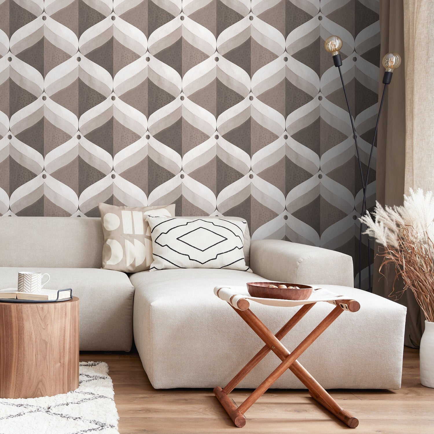 Geometric Elegance Wallpaper - X021