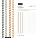 Minimalist Striped Wallpaper Farmhouse Wallpaper Peel and Stick and Traditional Wallpaper - D778