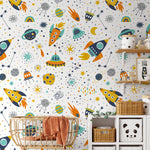 Removable Wallpaper, Scandinavian Wallpaper, Temporary Wallpaper, Minimalistic Wallpaper, Peel and Stick Wallpaper - B524