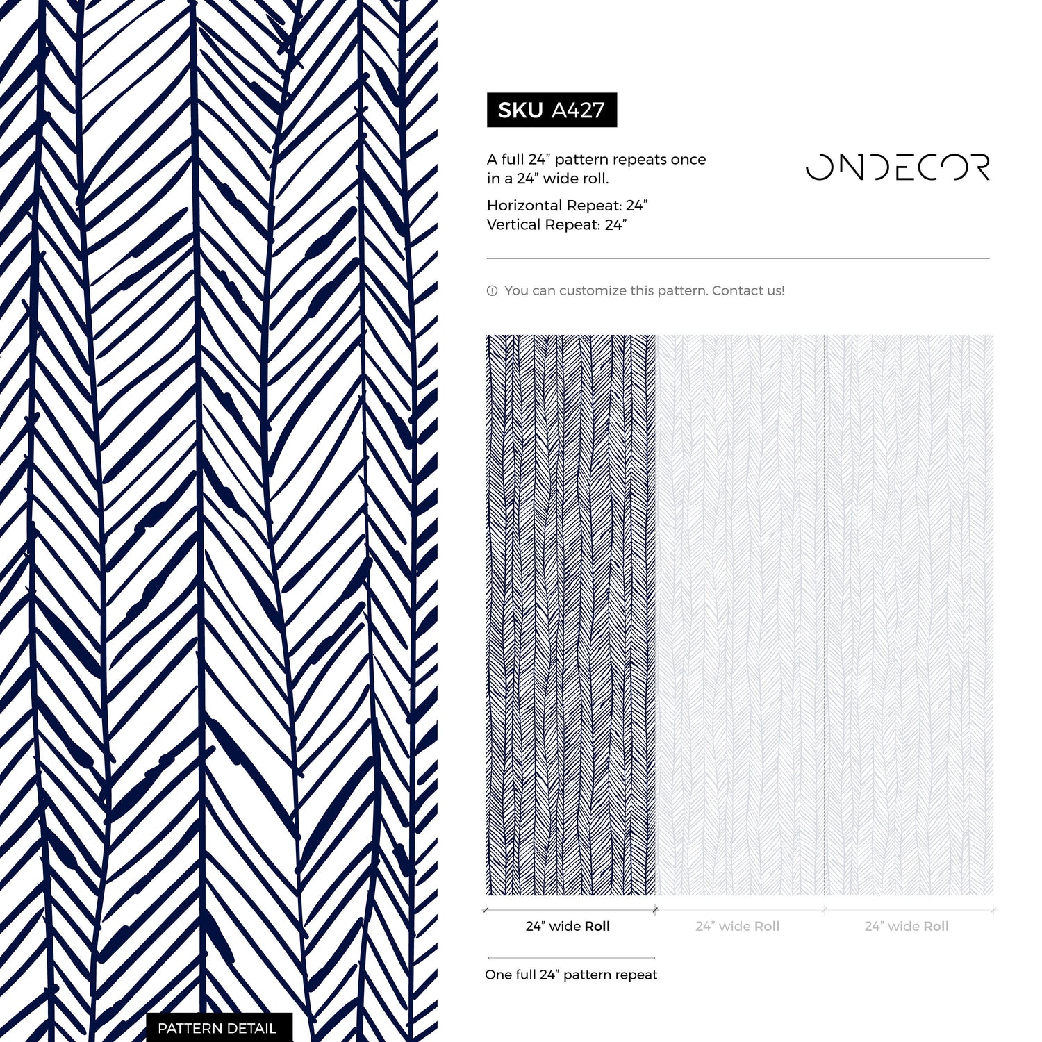 Nautical Stripes Wallpaper - A427