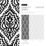 Exotic Tribal Motif Wallpaper - C818