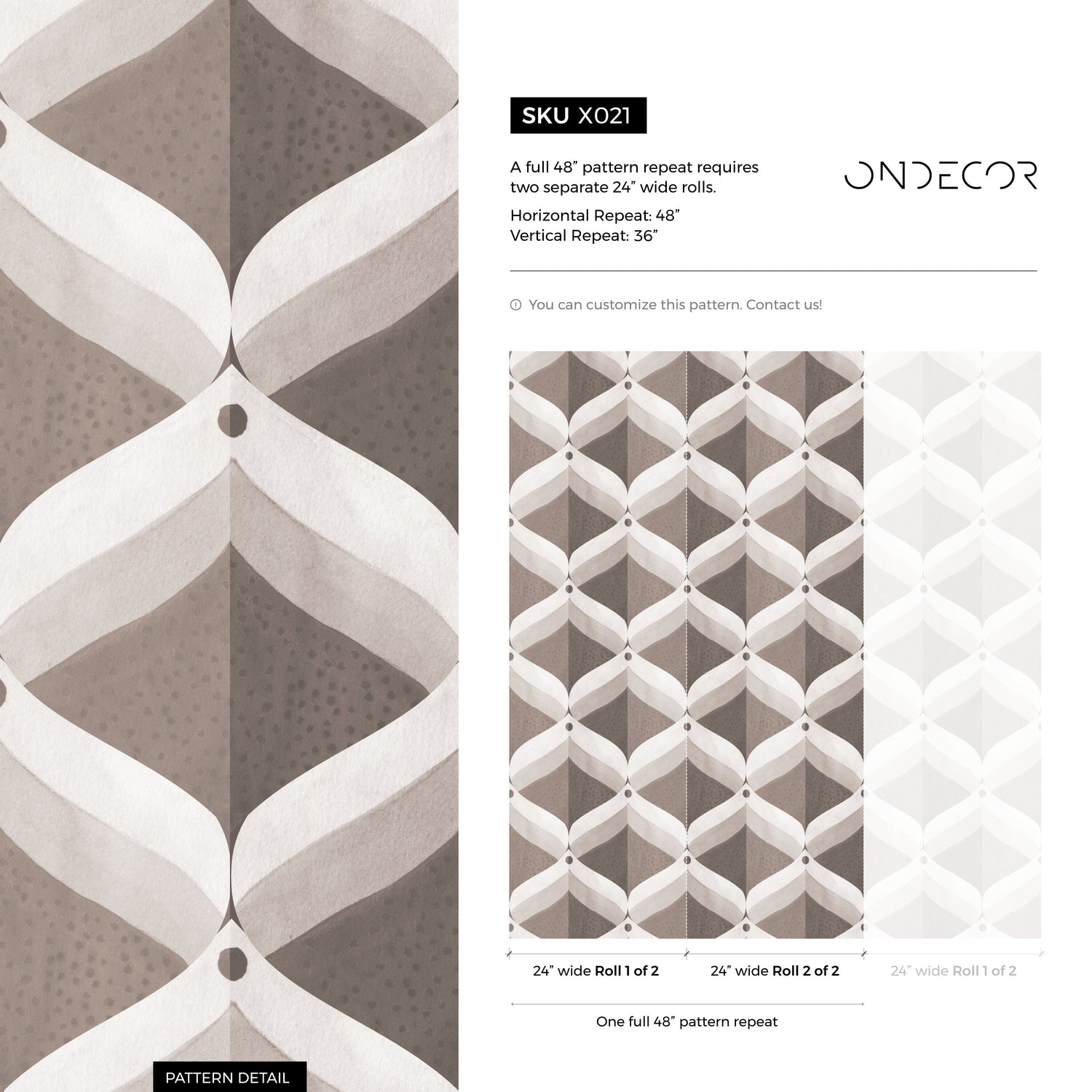 Geometric Elegance Wallpaper - X021