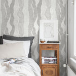 Neutral Abstract Wallpaper Maximalist Wallpaper Peel and Stick and Traditional Wallpaper - D797