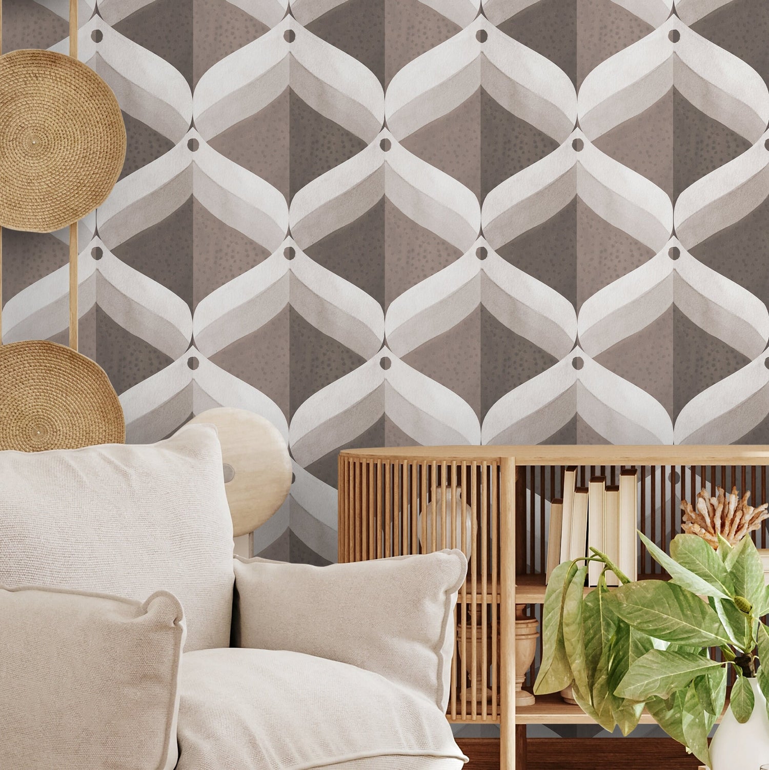 Geometric Elegance Wallpaper - X021