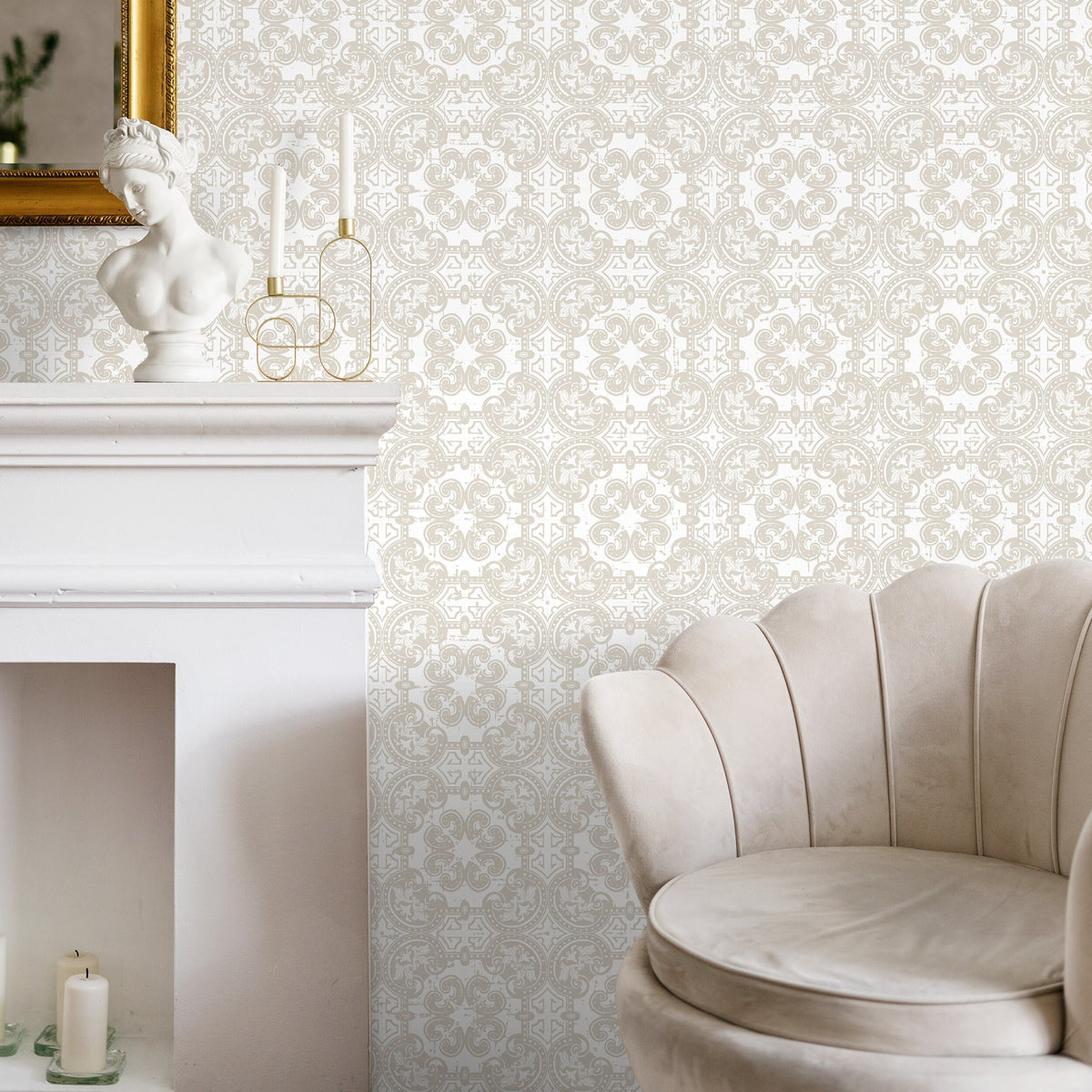 Elegant Victorian Wallpaper - C422