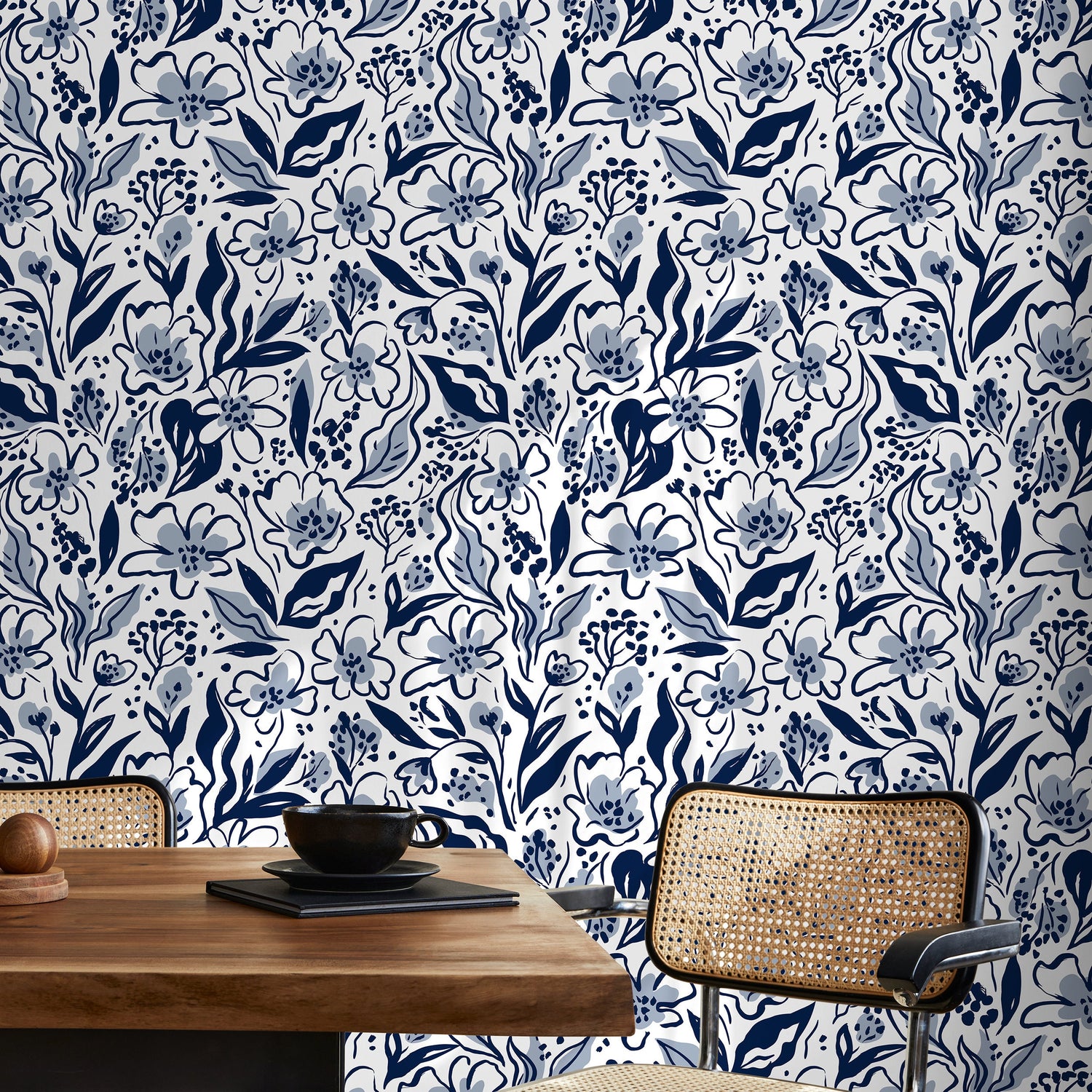 Floral Elegance Wallpaper - C692