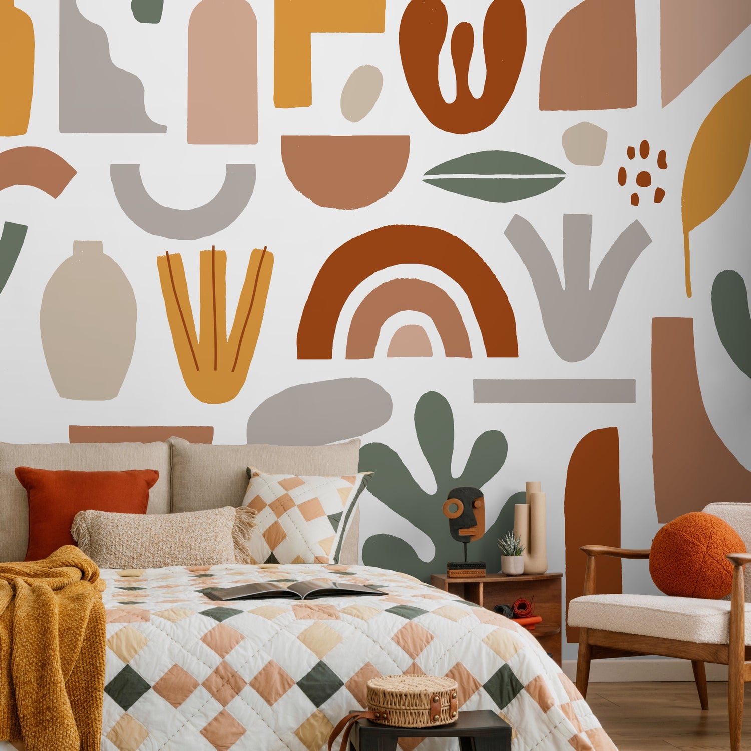 Geometric Desert Vibes Wallpaper - C203