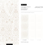 Neutral Vintage Wallpaper Peel and Stick and Traditional Wallpaper - C240