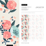 Removable Wallpaper Scandinavian Wallpaper Temporary Wallpaper Vintage Wallpaper Peel and Stick Wallpaper Wall Paper - A617