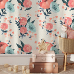 Removable Wallpaper Scandinavian Wallpaper Temporary Wallpaper Vintage Wallpaper Peel and Stick Wallpaper Wall Paper - A617