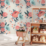 Removable Wallpaper Scandinavian Wallpaper Temporary Wallpaper Vintage Wallpaper Peel and Stick Wallpaper Wall Paper - A617