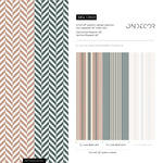 Striped Farmhouse Wallpaper Geometric Wallpaper Peel and Stick and Traditional Wallpaper - D849