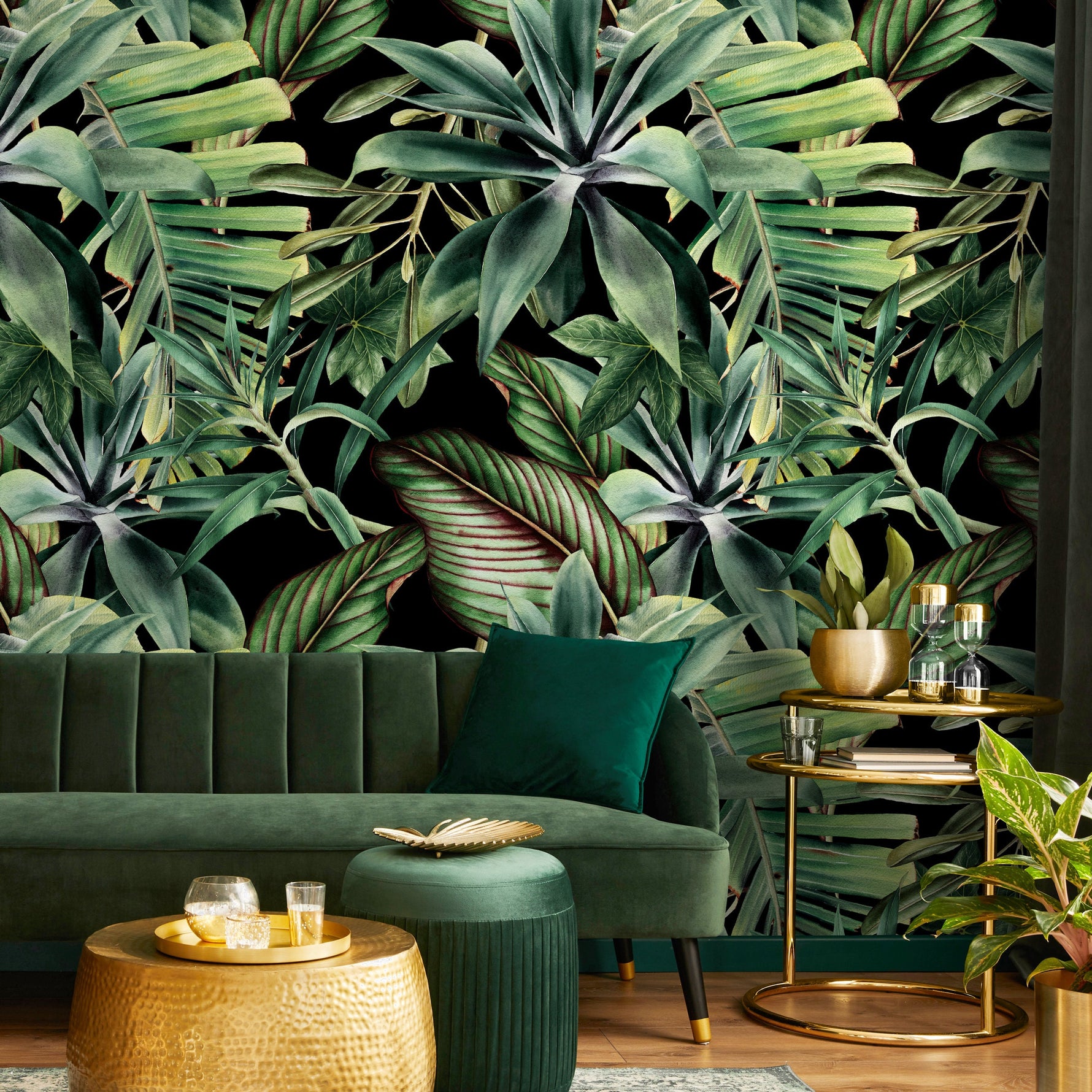 Removable Wallpaper Peel and Stick Wallpaper Wall Paper Wall Mural - Tropical Wallpaper - A528