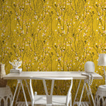 Removable Wallpaper Peel and Stick Wallpaper Wall Paper Wall Mural - Vintage Floral Wallpaper - A565