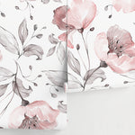 Removable Wallpaper Peel and Stick Wallpaper Wall Paper Wall Mural - Vintage Floral Wallpaper - A477