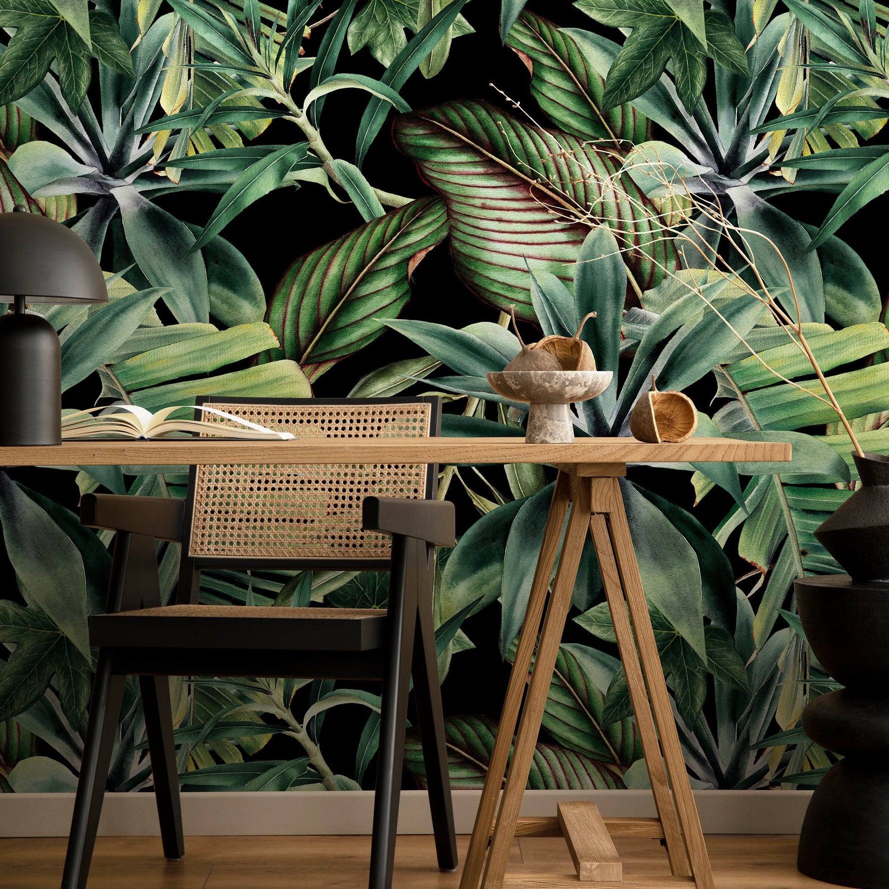 Removable Wallpaper Peel and Stick Wallpaper Wall Paper Wall Mural - Tropical Wallpaper - A528