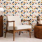 Removable Wallpaper Scandinavian Wallpaper Temporary Wallpaper Vintage Wallpaper Peel and Stick Wallpaper Wall Paper - A733