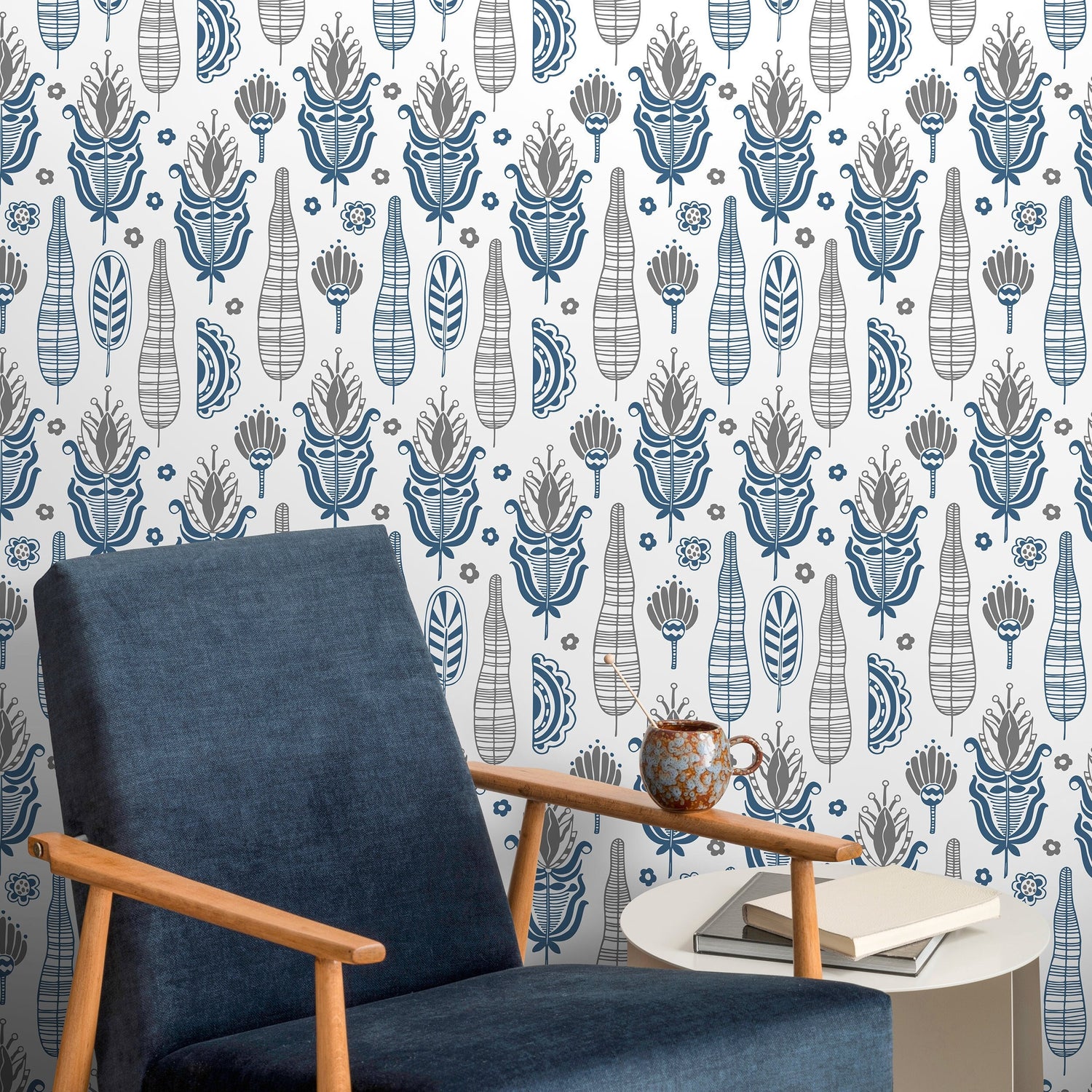 Removable Wallpaper, Scandinavian Wallpaper, Temporary Wallpaper, Minimalistic Wallpaper, Peel and Stick Wallpaper, Wall Paper - A031