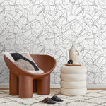 Removable Wallpaper Scandinavian Wallpaper Temporary Wallpaper Vintage Wallpaper Peel and Stick Wallpaper Wall Paper - A642