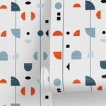 Removable Wallpaper Scandinavian Wallpaper Minimalist Wallpaper Peel and Stick Wallpaper Wall Paper - A883