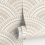 Elegant Geometric Lace Wallpaper - A140