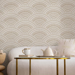 Elegant Geometric Lace Wallpaper - A140