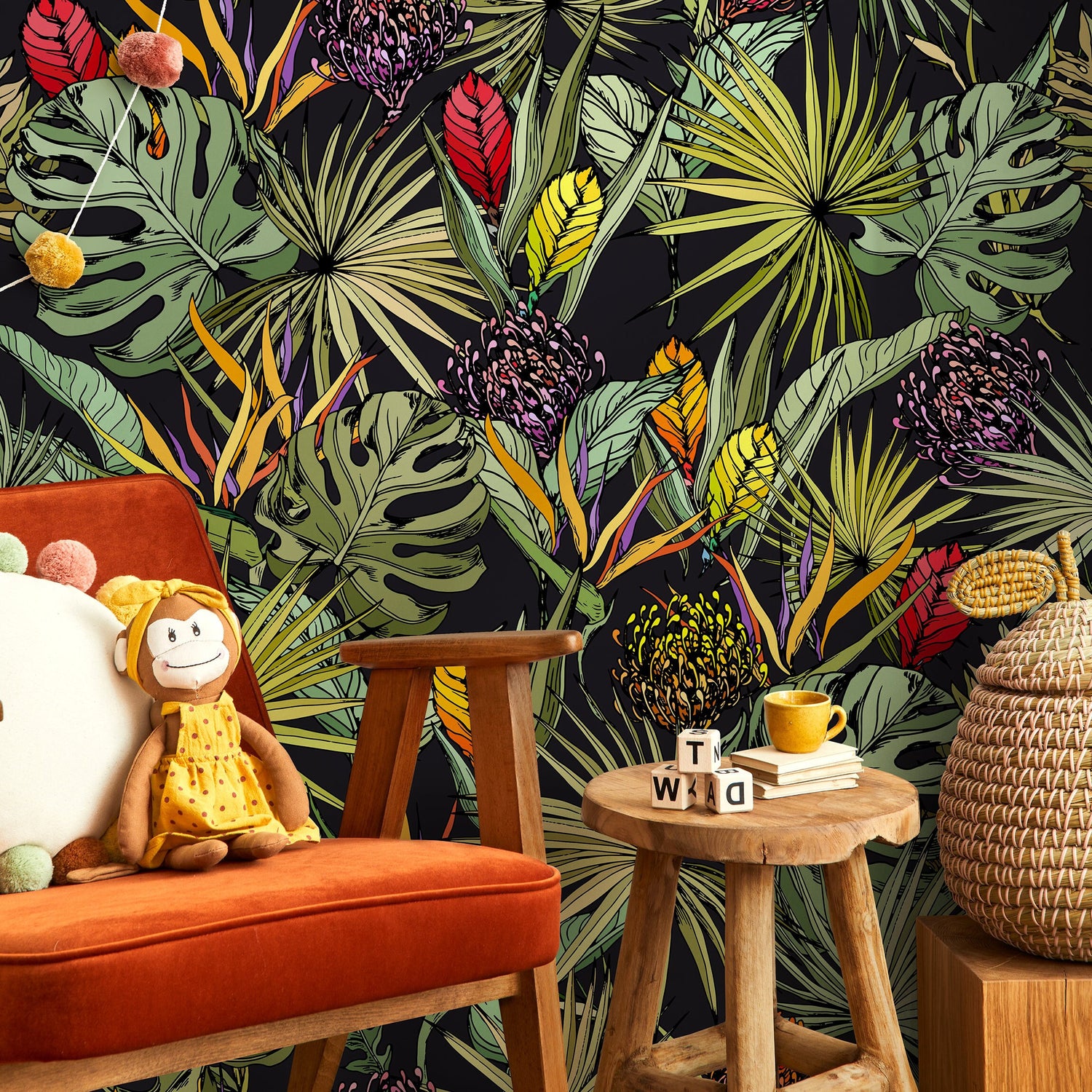 Tropical Botanica Wallpaper - A754