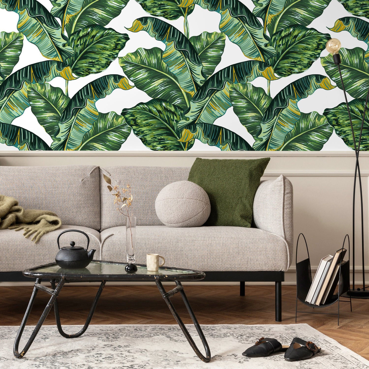 Tropical Leaves Wallpaper - A276